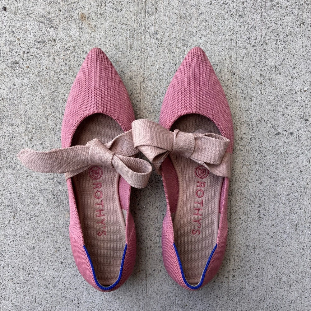 Rothy's Mary Jane Bow Flats
